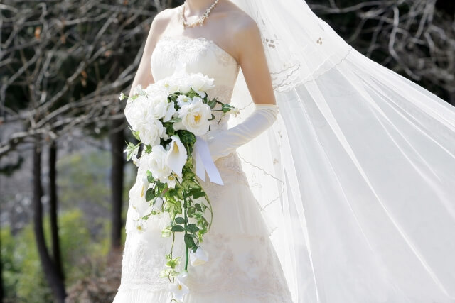 花嫁ウェディングドレス